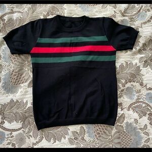 Short sleeve sweater top 